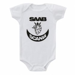 Детский бодик Scania SAAB logo - PrintSalon