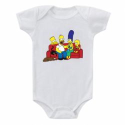 Детский бодик Simpsons At Home - PrintSalon
