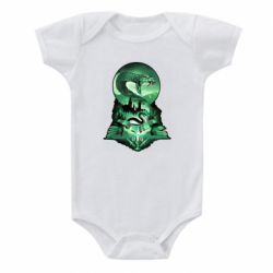 Дитячий бодік Slytherin collage - PrintSalon