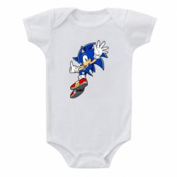 Детский бодик Sonic and the jump - PrintSalon