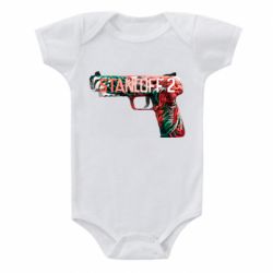 Детский бодик Standoff pistol - PrintSalon