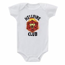 Детский бодик Stranger Things: Hellfire club - PrintSalon
