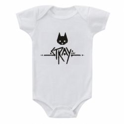 Дитячий бодік Stray logo - PrintSalon