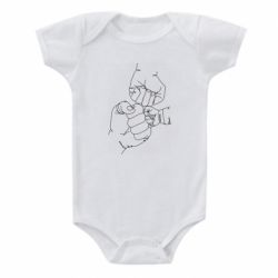 Детский бодик Strong family - PrintSalon