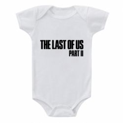 Детский бодик The last of us part 2 logo - PrintSalon