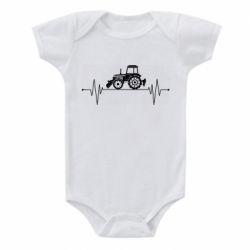 Детский бодик Трактор импульс - PrintSalon