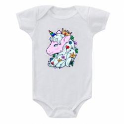 Детский бодик Unicorn Princess - PrintSalon