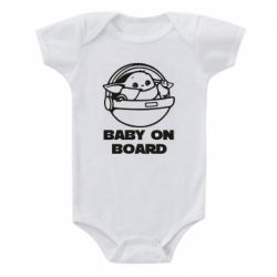 Детский бодик Вaby on board - PrintSalon