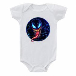 Дитячий бодік Venom black and blue style - PrintSalon