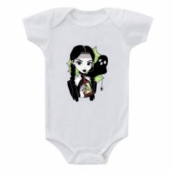 Дитячий бодік Венздей з отрутою - PrintSalon