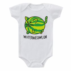 Детский бодик Watermeowloon - PrintSalon