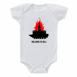 Детский бодик Welcome to Hell - PrintSalon
