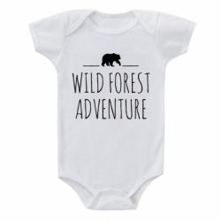 Детский бодик Wild forest adventure - PrintSalon