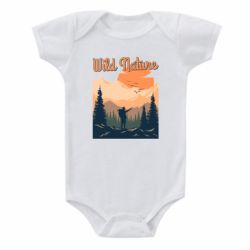 Детский бодик Wild nature - PrintSalon