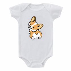 Дитячий бодік Winking Corgi