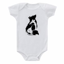 Детский бодик Wolf And Fox - PrintSalon