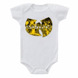 Детский бодик Wu-Tang logo art - PrintSalon