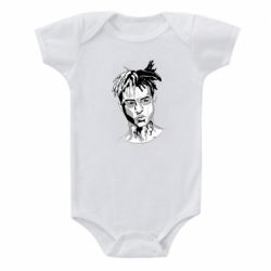 Детский бодик XXXTentacion Monochrome Art - PrintSalon