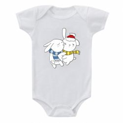 Детский бодик Зайцы - PrintSalon