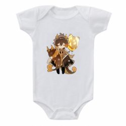 Детский бодик Zhongli with baloon - PrintSalon