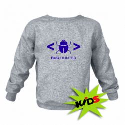 Детский свитшот Bug Hunter - PrintSalon