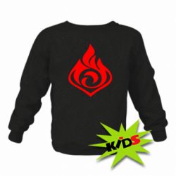 Детский свитшот Genshin Impact Pyro - PrintSalon