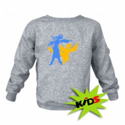 Детский свитшот Гопак. Девушка и парень - PrintSalon