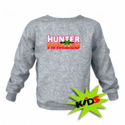 Детский свитшот Hunter x Hunter logo - PrintSalon