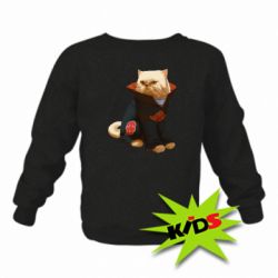 Детский свитшот Akatsuki angry cat - PrintSalon