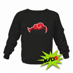 Детский свитшот Akatsuki Members Red Cloud - PrintSalon