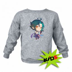 Детский свитшот Cute Chibi Xiao - PrintSalon
