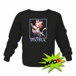 Детский свитшот Diona Genshin Impact - PrintSalon