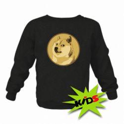 Детский свитшот Dogecoin - PrintSalon