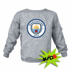 Детский свитшот FC Manchester City Logo - PrintSalon
