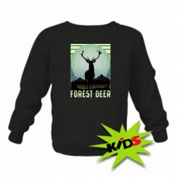 Детский свитшот Forest deer - PrintSalon