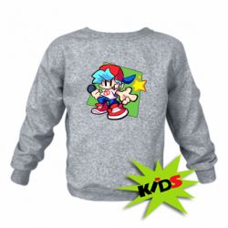 Детский свитшот Friday Night Funkin Star - PrintSalon