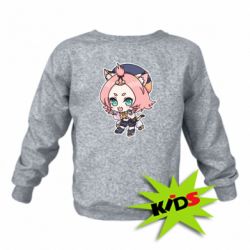 Детский свитшот Genshin Impact chibi Diona - PrintSalon