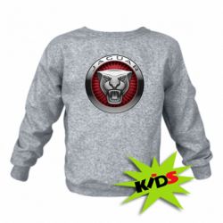 Детский свитшот Jaguar Logo circle - PrintSalon