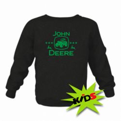 Детский свитшот John Deere and tractor fanArt - PrintSalon
