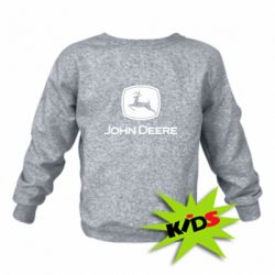 Дитячий світшот John Deere color logo - PrintSalon