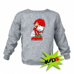 Детский свитшот Knuckles the Echidna - PrintSalon