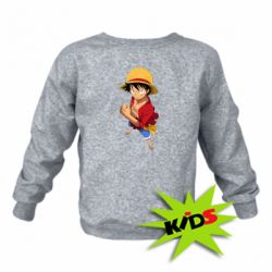 Детский свитшот Манки Д. Луффи - PrintSalon