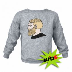 Детский свитшот Meme Man Nordic Gamer - PrintSalon
