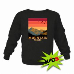 Детский свитшот Mountain travel - PrintSalon
