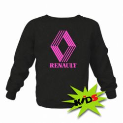 Детский свитшот Renault 1972 Logo - PrintSalon