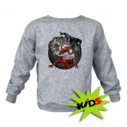 Дитячий світшот Сімбіоти і людина павук - PrintSalon