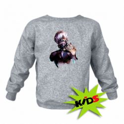 Детский свитшот Tokio Ghoul Kaneki - PrintSalon