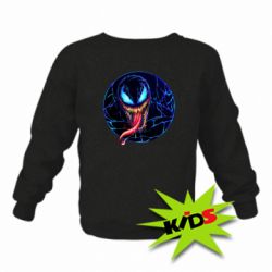 Дитячий світшот Venom black and blue style - PrintSalon