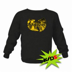 Детский свитшот Wu-Tang logo art - PrintSalon