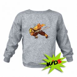 Детский свитшот Zenitsu Demon Slayer - PrintSalon
